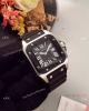 Japan Grade Cartier Santos 100 White Rubber Strap Watch (4)_th.jpg